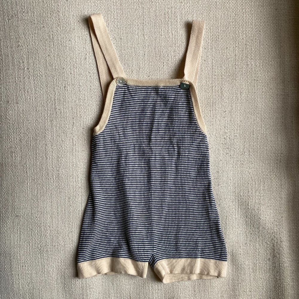 FUB knitted organic cotton romper, sz 6 months